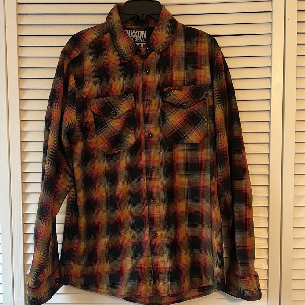 Dixxon dirt bike kidz flannel